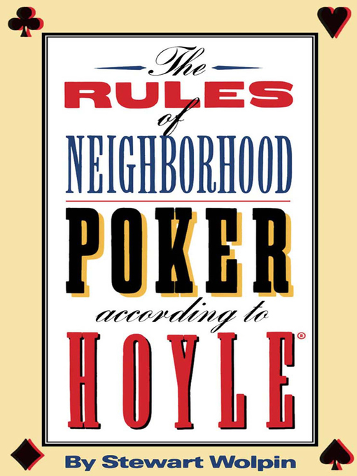 Title details for The Rules of Neighborhood Poker According to Hoyle by Stewart Wolpin - Available